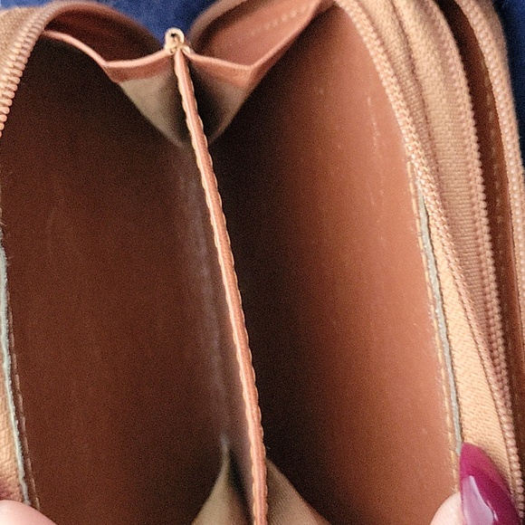 Vintage Leather Company Full Zip Coin & Keyholder In Cognac - Picture 7 of 10